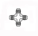 JIC-SAE-Tube Fittings Cross